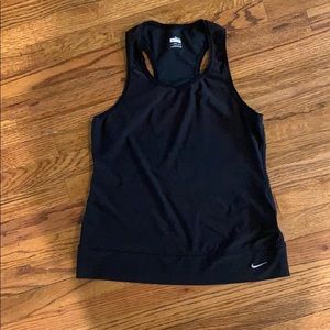Nike black workout tank (S)